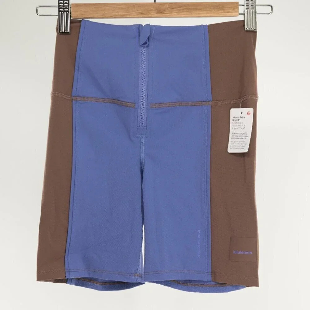 Lululemon Hike to Swim Short 6" Charged Indigo / Dark Oxide /  4 NWT - Picture 4 of 12